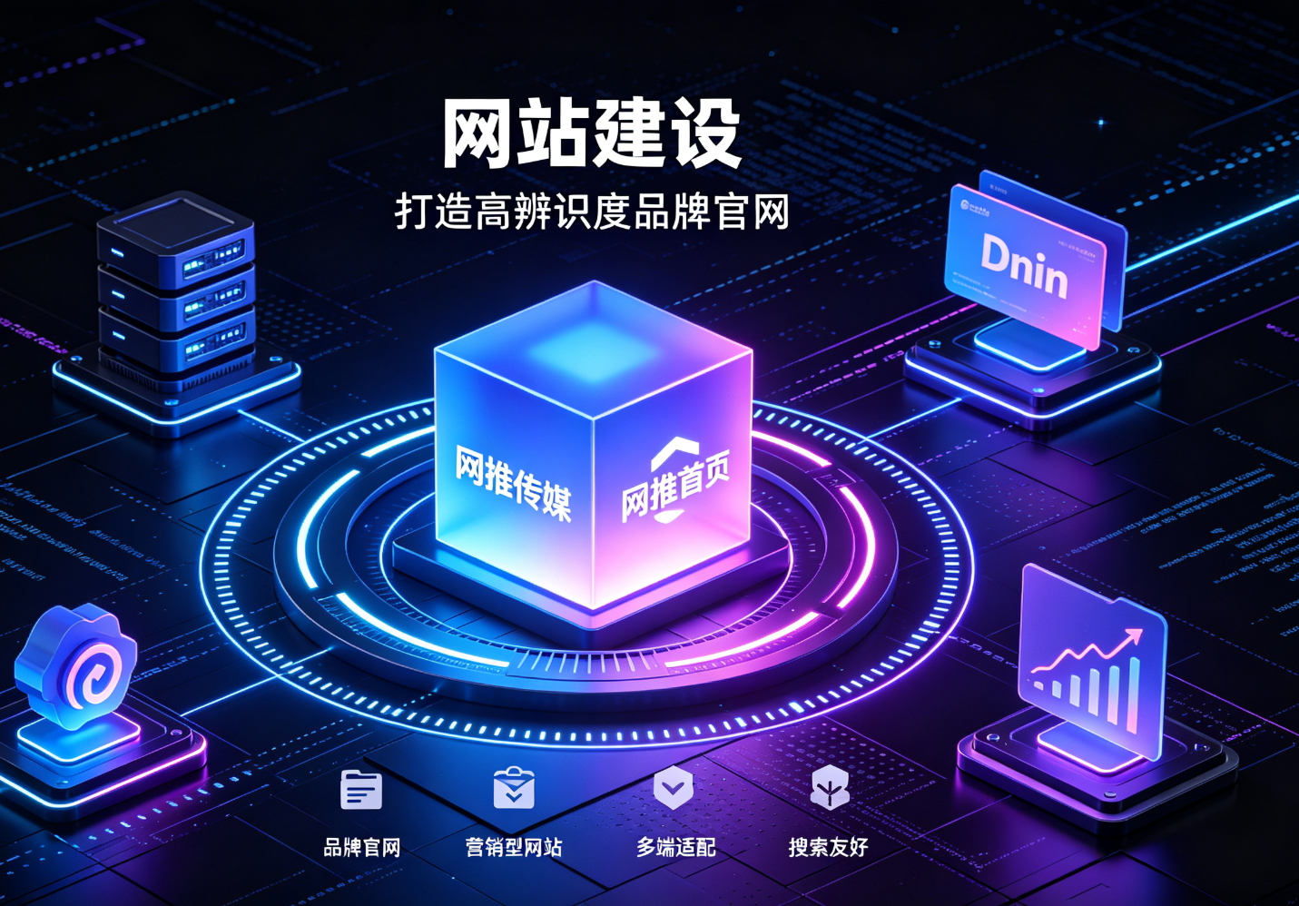网站建设与官网制作服务展示